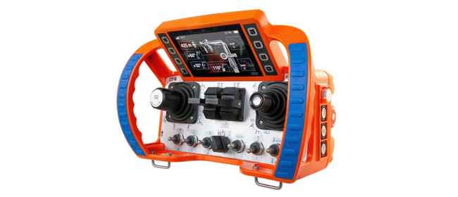 technos C The versatile radio transmitter with a large 5" color display and numerous valuable features and functions.